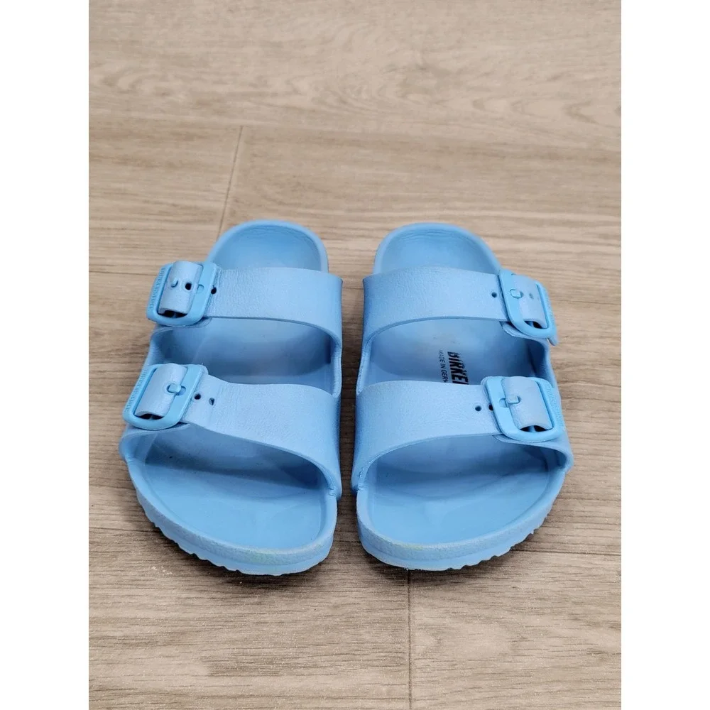 Birkenstock Arizona EVA Kids Sandals EU 31 US 13 Blue Waterproof Slide Shoes